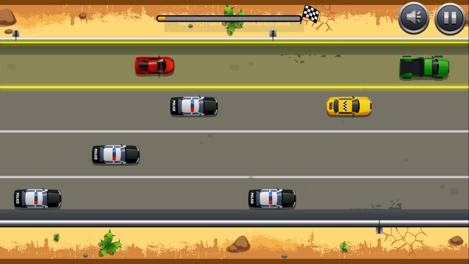 Selbstbewusster Fahrer