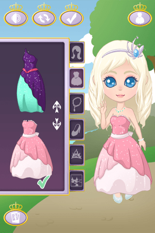 Prinzessin verkleiden
