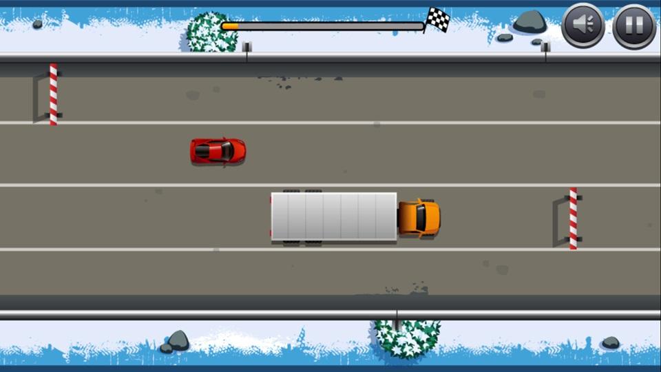 Selbstbewusster Fahrer